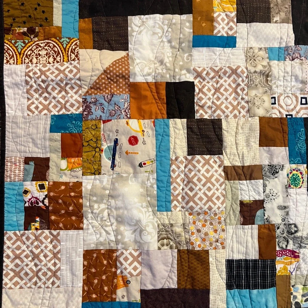 Handmade Patchwork Quilt Los Angeles Modern Quilt Guild 36